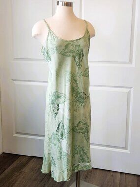 Hawaiian Moon Green Knee-length Tropical Dress Size 2X